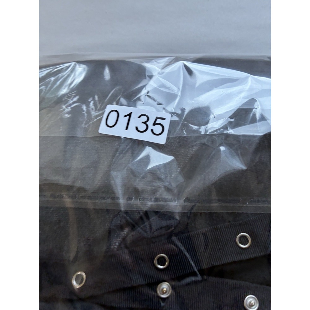 Soft Surrounding Long Sleeve Dress Snap Up 100% Cotton Black Sz‎ XSP Oversized - Picture 7 of 7
